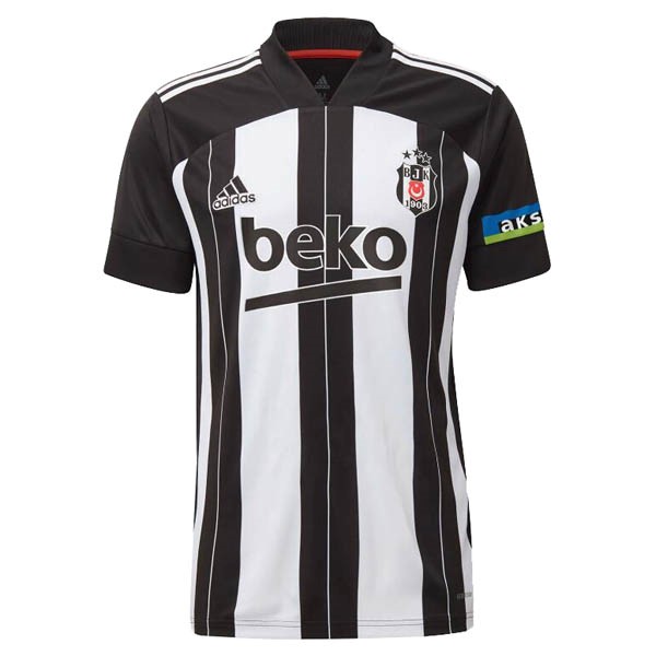 Tailandia Camiseta Besiktas Segunda 2020-2021 Negro Blanco